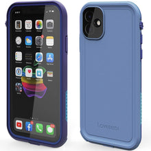 Load image into Gallery viewer, LOVE BEIDI iPhone 11 Waterproof Case 6.1 Screen Protector Underwater Shockproof Full-Body Dustproof Rugged Case for Aplle iPhone 11 (Cyan Green)