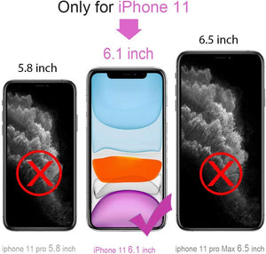 LOVE BEIDI iPhone 11 Waterproof Case 6.1 Screen Protector Underwater Shockproof Full-Body Dustproof Rugged Case for Aplle iPhone 11 (Purple Pink)