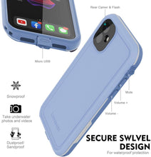 Load image into Gallery viewer, LOVE BEIDI iPhone 11 Waterproof Case 6.1 Screen Protector Underwater Shockproof Full-Body Dustproof Rugged Case for Aplle iPhone 11 (Clove Purple)