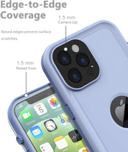 Load image into Gallery viewer, LOVE BEIDI Design for iPhone 12 Pro Max case Waterproof 6.7&#39;&#39;, Full Body Shockproof Phone Case for iPhone 12 Pro MAX Case with Screen Protector, Dust Proof Cover for iPhone 12 Pro ax (Clove Purple)