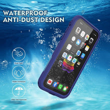 Load image into Gallery viewer, LOVE BEIDI iPhone 11 Waterproof Case 6.1 Screen Protector Underwater Shockproof Full-Body Dustproof Rugged Case for Aplle iPhone 11 (Navy Blue)