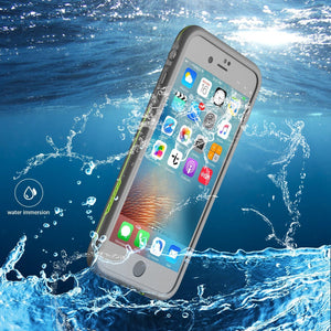 LOVE BEIDI iPhone 8 Plus & 7 Plus Waterproof Case - Underwater Snowproof Dirtproof Shockproof Cover